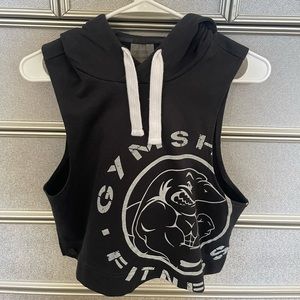 Gymshark tank with hood